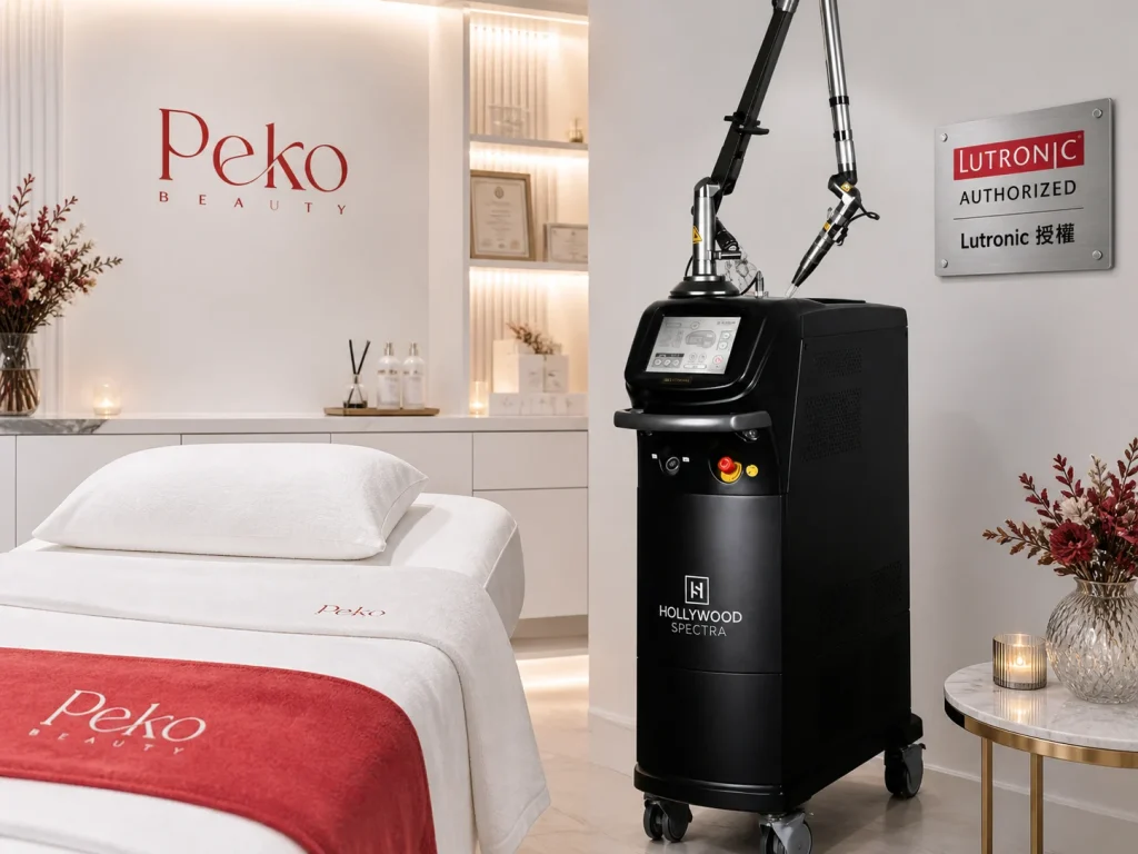 Peko Beauty Hollywood Spectra 暗瘡印激光 Lutronic 原廠授權 旺角朗豪坊價錢